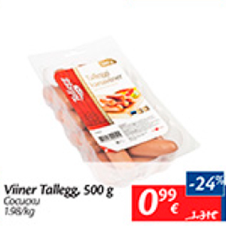 Allahindlus - Viiner Tallegg, 500 g