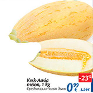 Allahindlus - Kesk-Aasia melon, 1 kg