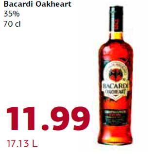 Allahindlus - Bacardi Oakheart