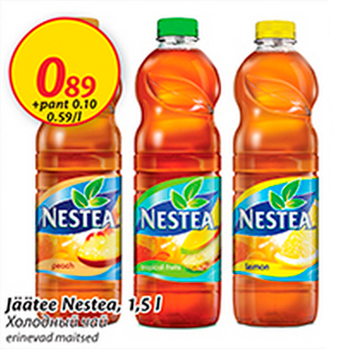 Allahindlus - Jäätee Nestea, 1,5 l