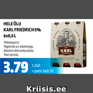 Allahindlus - HELE ÕLU KARL FRIEDRICH