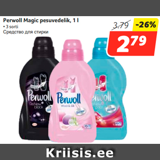 Allahindlus - Perwoll Magic pesuvedelik, 1 l