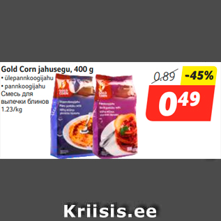 Allahindlus - Gold Corn jahusegu, 400 g