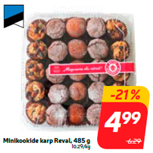 Allahindlus - Minikookide karp Reval, 485 g