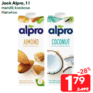 Allahindlus - Jook Alpro, 1 l