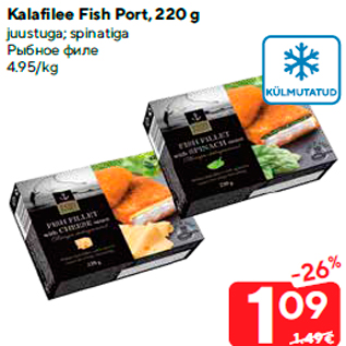 Allahindlus - Kalafilee Fish Port, 220 g