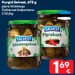 Allahindlus - Kurgid Salvest, 675 g