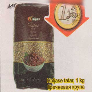 Allahindlus - Haljase tatar, 1 kg