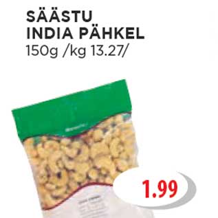 Allahindlus - SÄÄSTU INDIA PÄHKEL 150g