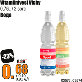 Allahindlus - Vitamiinivesi Vichy