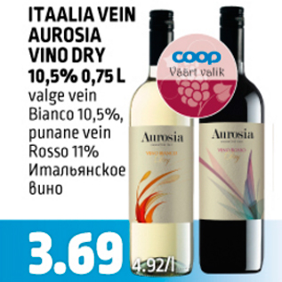 Allahindlus - ITAALIA VEIN AUROSIA VINO DRY