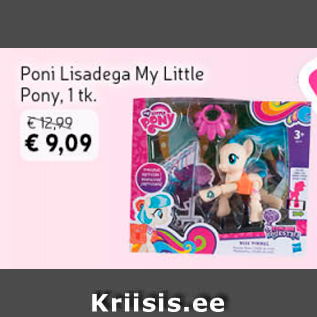 Allahindlus - Poni Lisadega My Little Pony, 1 tk