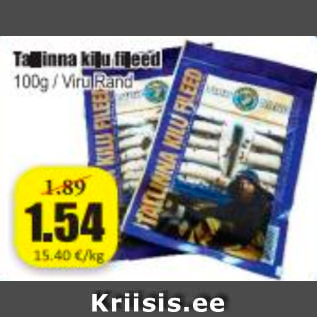 Allahindlus - Tallinna kilu fileed