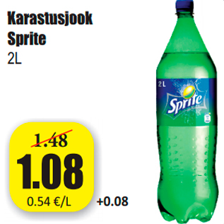 Allahindlus - Karastusjook Sprite 2L