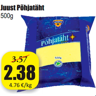 Allahindlus - Juust Põhjatäht 500g