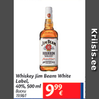 Allahindlus - Whisky Jim Beam White Label