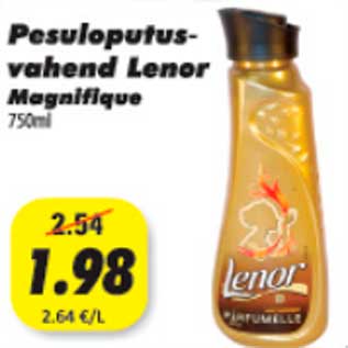 Allahindlus - Pesuloputusvahend Lenor Magnifigue 750ml