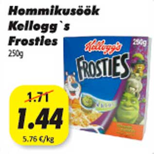 Allahindlus - Hommikusöök Kellogg"s Frosties 250g