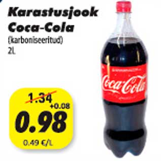 Allahindlus - Karastusjook Coca-Cola 2l