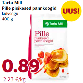 Allahindlus - Tartu Mill Pille pisikesed pannkoogid