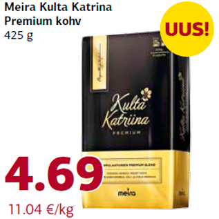 Allahindlus - Meira Kulta Katrina Premium kohv 425 g