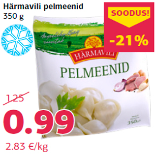 Allahindlus - Härmavili pelmeenid 350 g