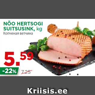 Allahindlus - NÕO HERTSOGI SUITSUSINK, kg