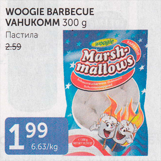 Allahindlus - WOOGIE BARBECUE VAHUKOMM 300 G