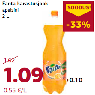 Allahindlus - Fanta karastusjook