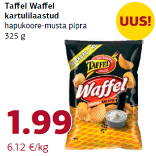 Allahindlus - Taffel Waffel kartulilaastud