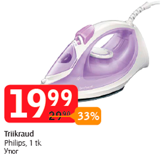 Allahindlus - Triikraud Philips, 1 tk