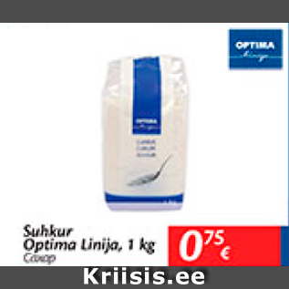 Allahindlus - Suhkur Optima Linija, 1 kg