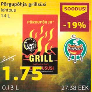 Allahindlus - Põrgupõhja grillsüsi