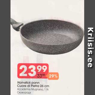 Allahindlus - Non-stick pann Cuore di Pietra 26 cm