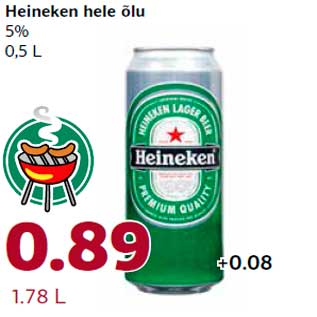 Allahindlus - Heineken hele õlu