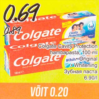 Allahindlus - Colgate Cavity Protection hambapasta, 100 ml