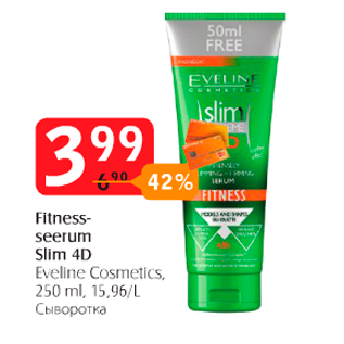 Allahindlus - Fitness-seerum Slim 4D