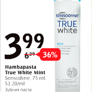 Allahindlus - Hambapasta True White Mint