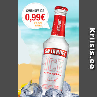 Allahindlus - Smirnoff Ice