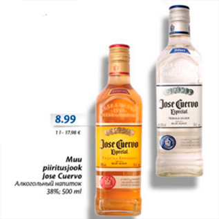 Allahindlus - Muu piiritusjook Jose Cuervo