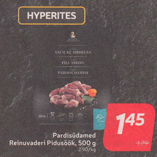 Allahindlus - Pardisüdamed Reinuvaderi Pidusöök, 500 g