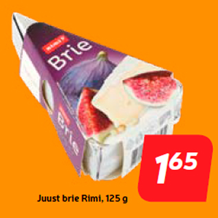 Allahindlus - Juust Brie Rimi, 125 g