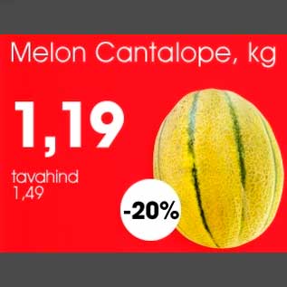 Allahindlus - Melon Cantalope, kg