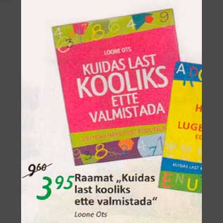 Allahindlus - Ramat " Kuidas last kooliks ette valmistada"