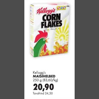 Allahindlus - Kelloggs Naisihelbed