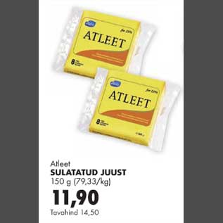 Allahindlus - Atleet suulatatud juust