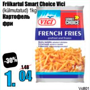 Allahindlus - Friikartul Smart Choice Vici