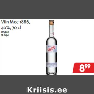 Allahindlus - Viin Moe 1886, 40%, 70 cl