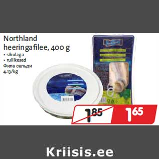 Allahindlus - Northland heeringafilee, 400 g