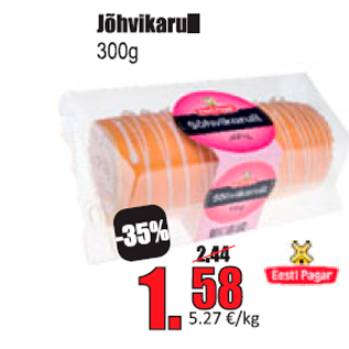 Allahindlus - Jõhvikarull 300 g